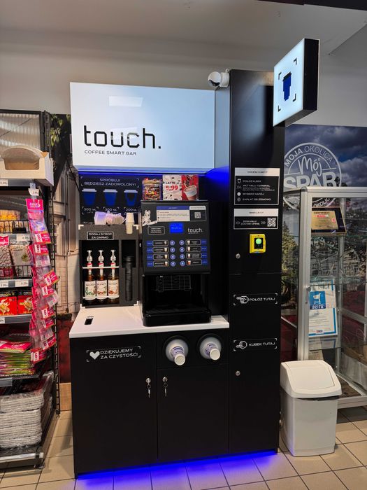 kawiarnia samoobsługowa typu Smart Bar