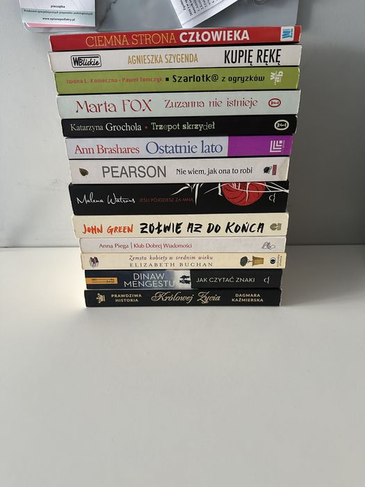 Zestaw książek -różni autorzy!