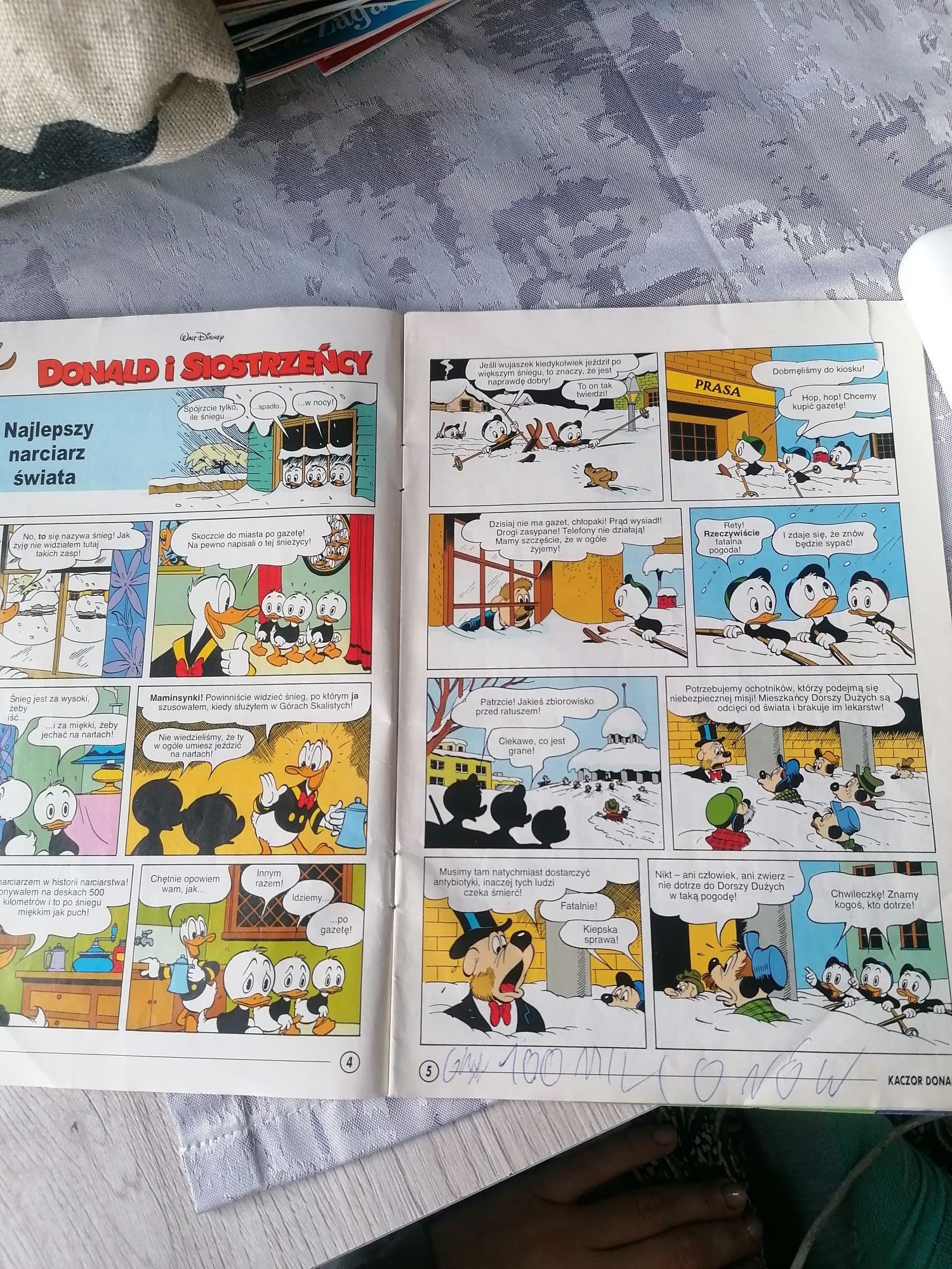 Komiks nr2 Kaczor Donald z 1996r.