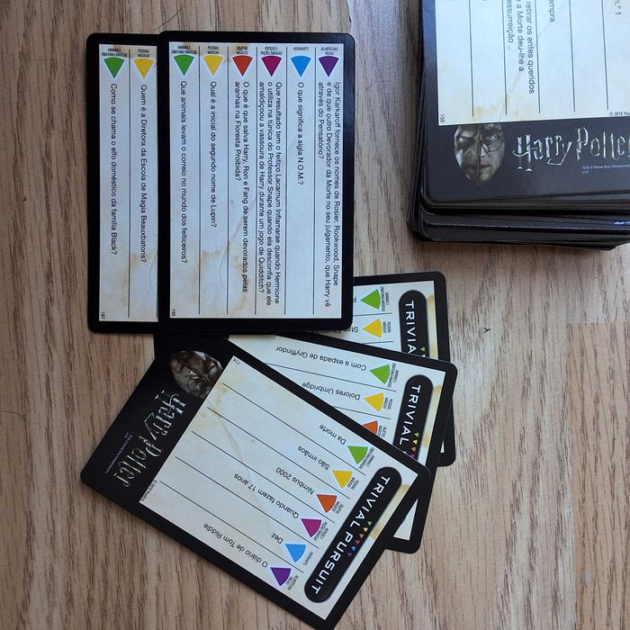Harry Potter trivial pursuit em português