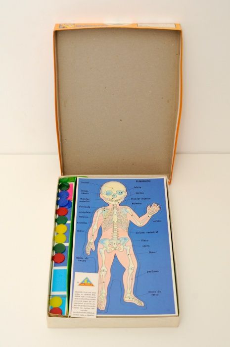 Jogo Vintage - Jogo de Anatomia - Majora