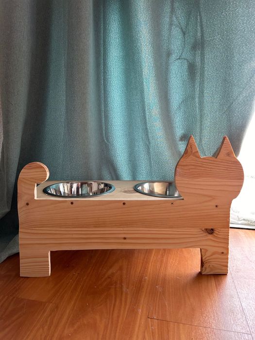 Comedouro e Bebedouro para Gato