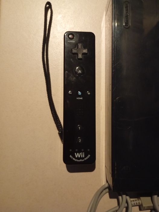 Nintendo wii preta