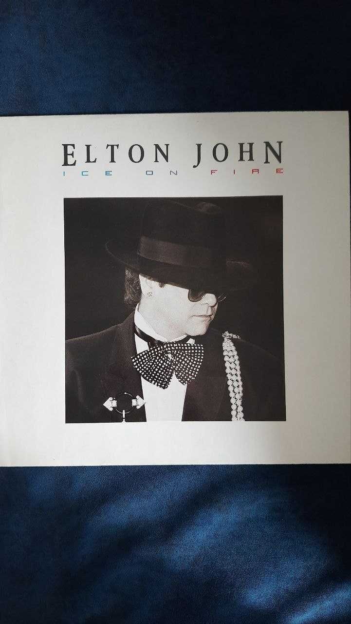 пластинка Elton John ice on fire