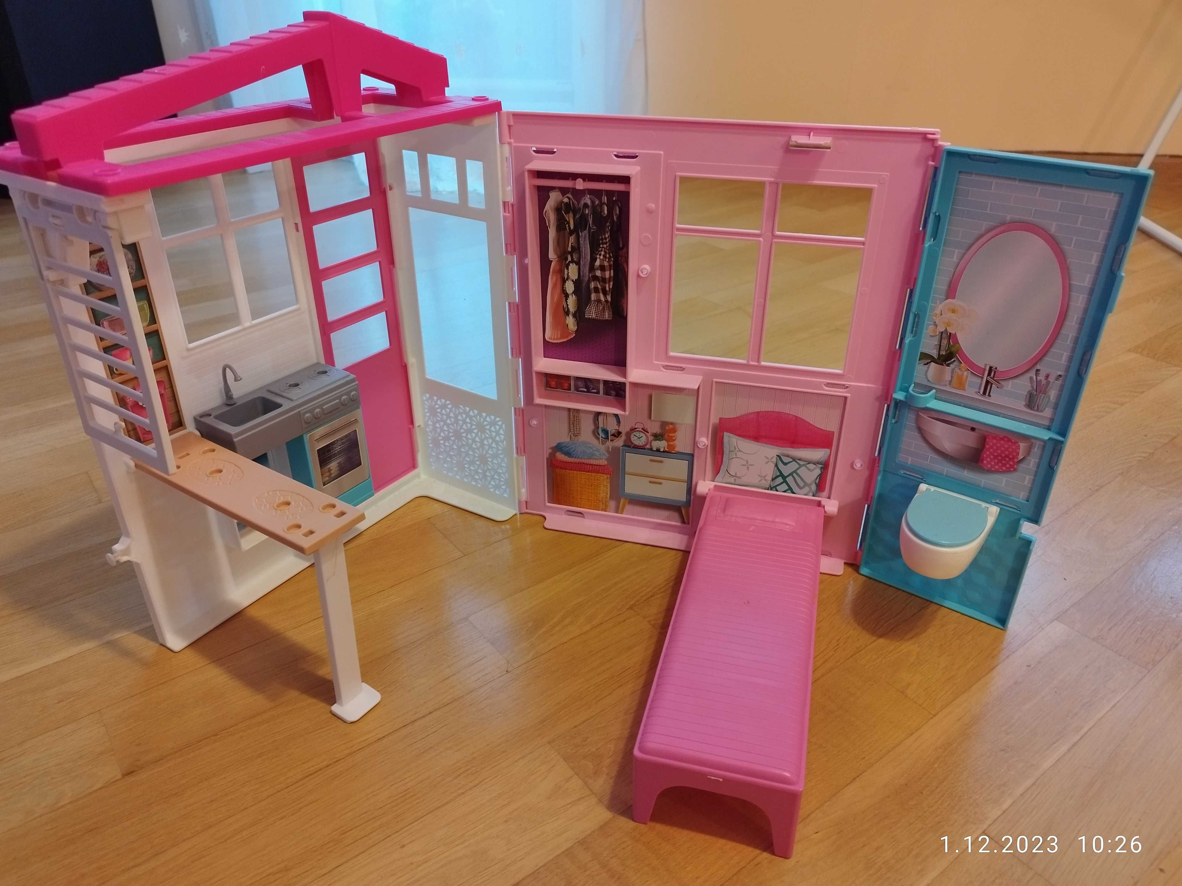 Przytulny domek do zabawy dla lalek Barbie Mattel