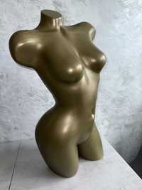 манекен золотистий бронза торс жіночий жіноче тіло