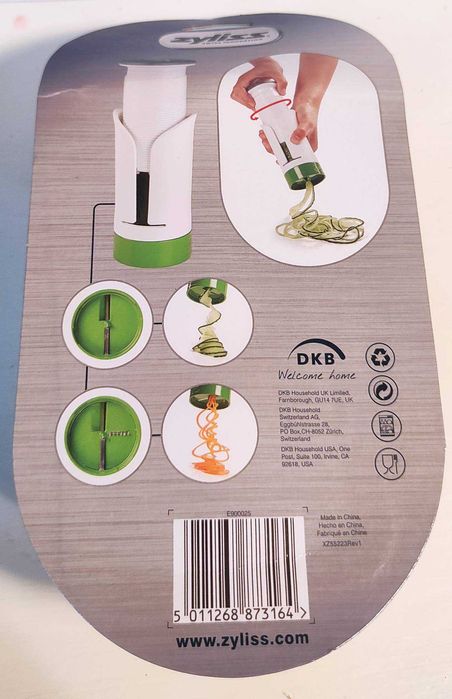 SPIRALIZER do dekoracyjnego krojenia warzyw ZYLISS DKB, wstążki, paski