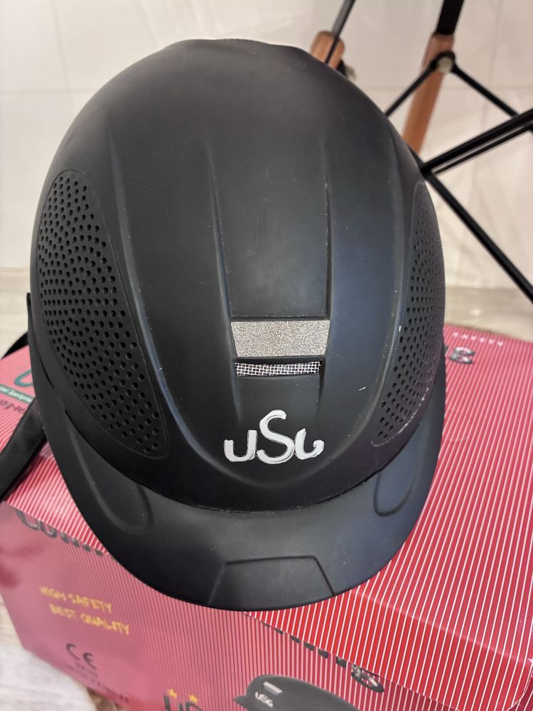 Kask jeździecki USG
