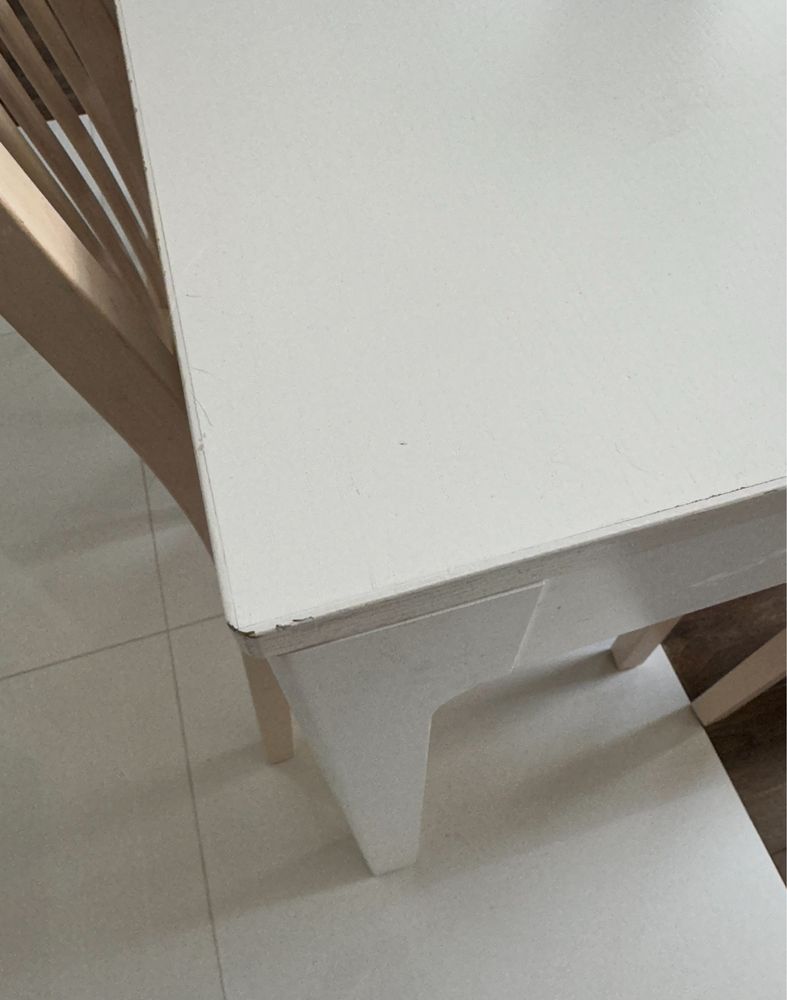 Stół biały rozkładany IKEA EKEDALEN