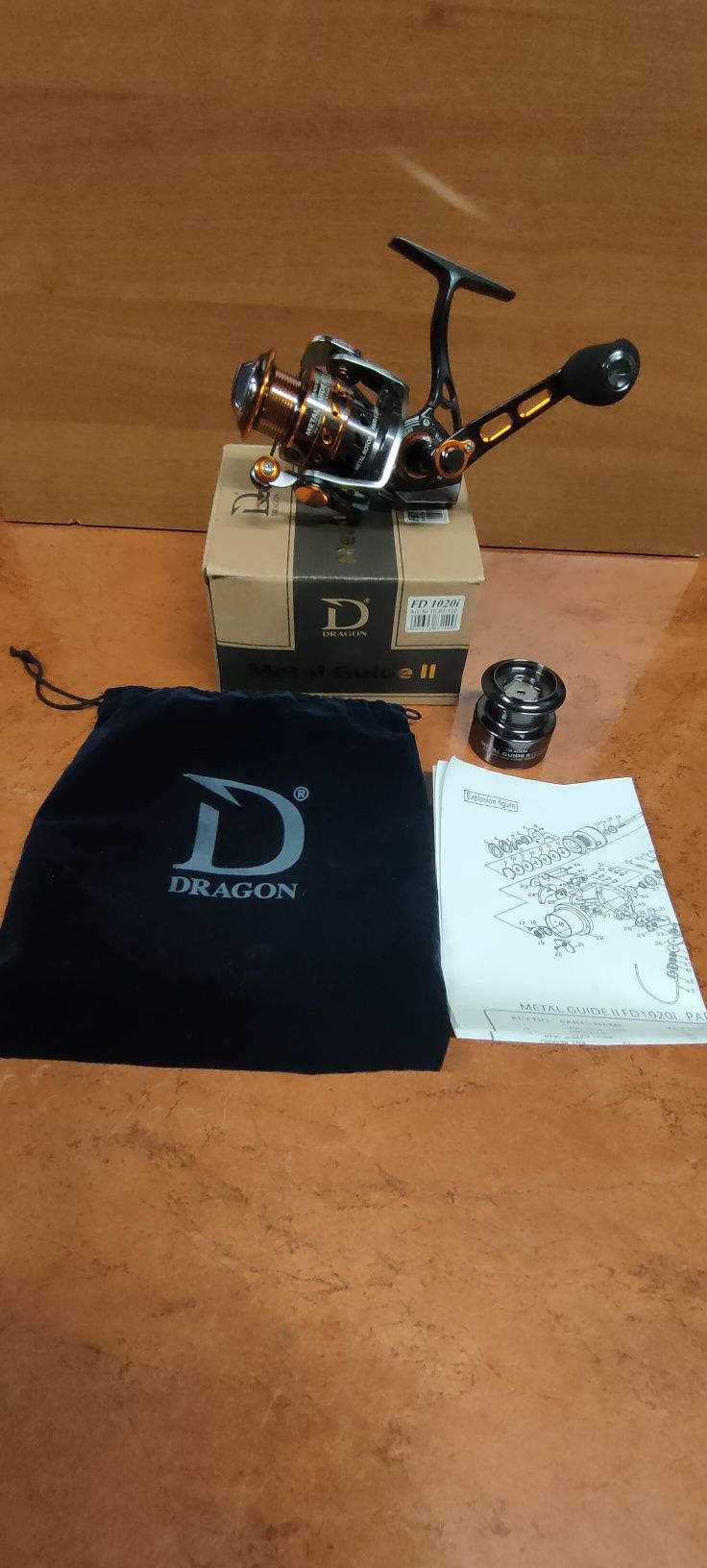 Kołowrotek Dragon Metal Guide II FD