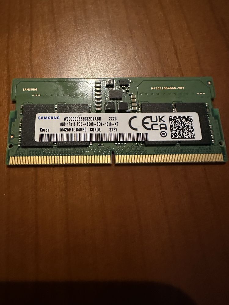 Memoria DDR5 8GB