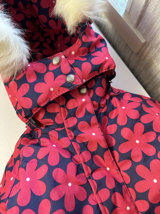 Куртка reime зимова курточка для дівчинки тепла куртка фірмова куртка