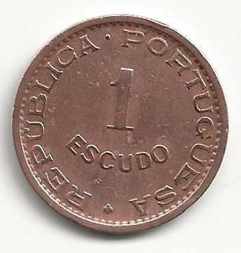 1$00 de 1963 Republica Portuguesa, Angola