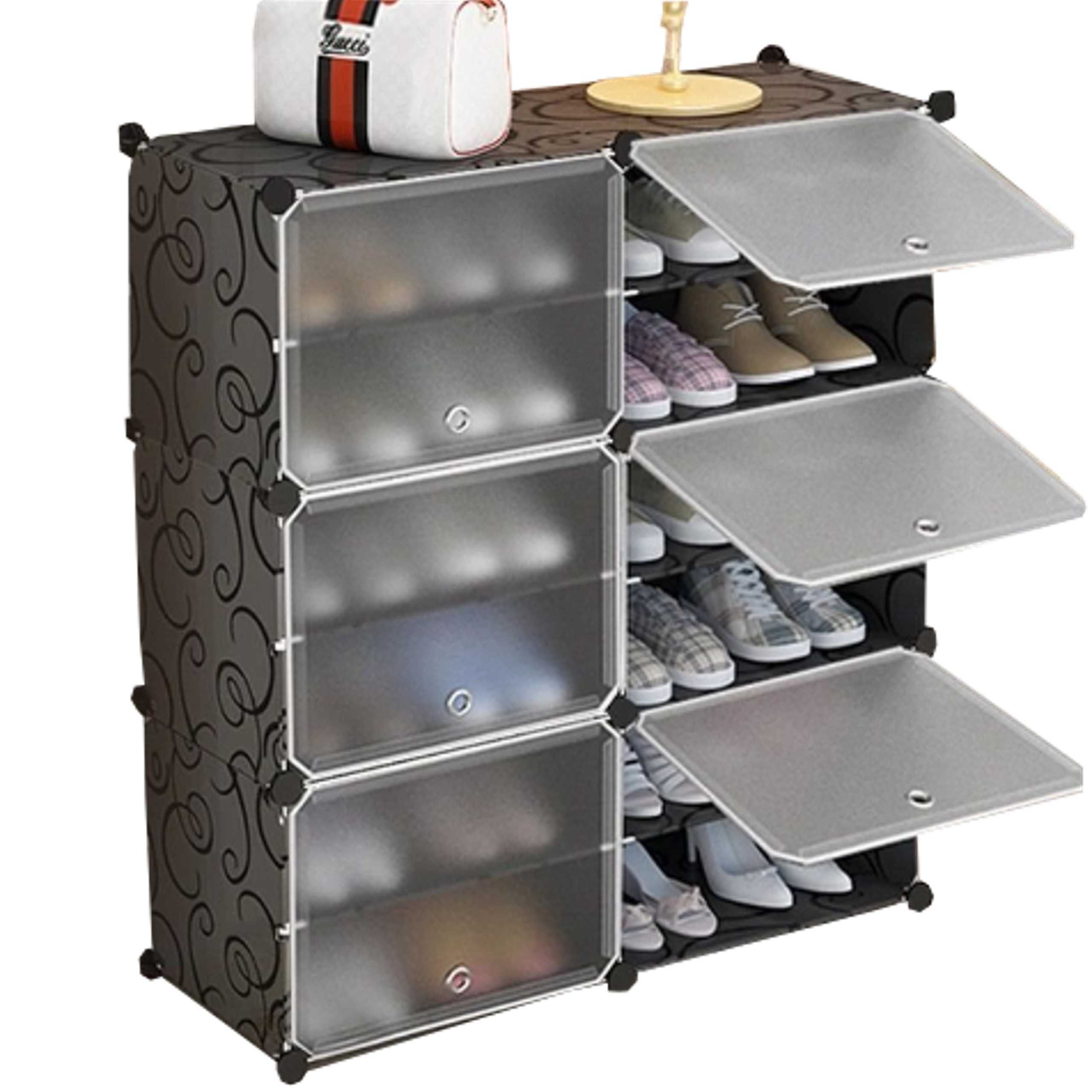Półka na Buty Regał Szafka Organizer 3Moduły 6 Półek