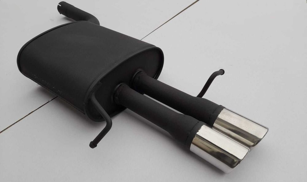 Tłumik końcowy przelotowy Mercedes W203 T203 C209 CLK kompresor