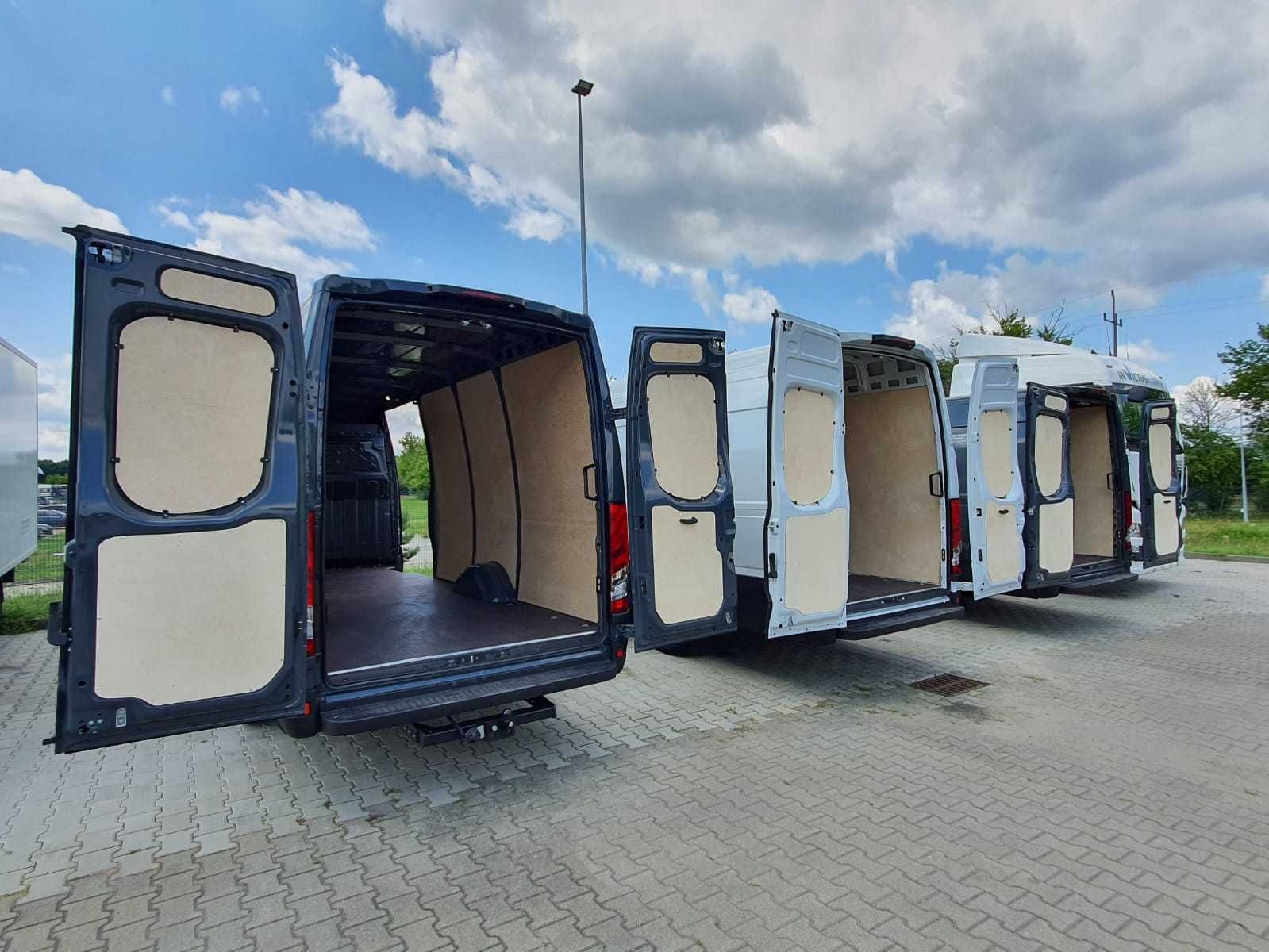 Kompleksowa zabudowa busa, podłoga, boki, nadkola z montażem! Sklejka