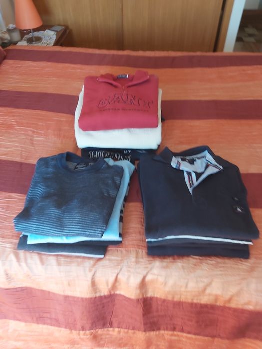 Lote de camisolas para o inverno