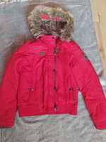 Куртка женская утепленная красного цвета б/у бренда айспак