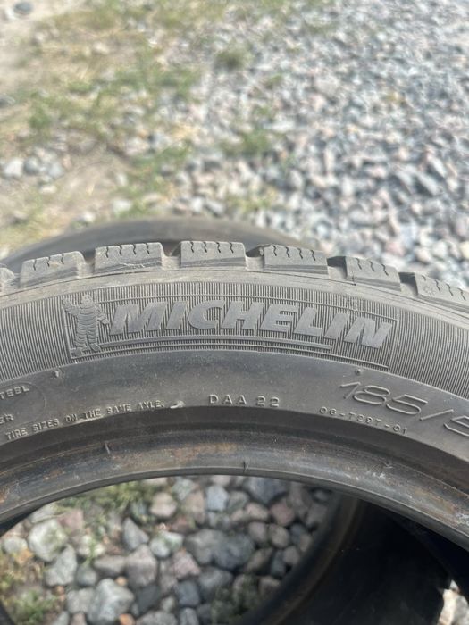 Продам  зимові шини Michelin 185/55R15