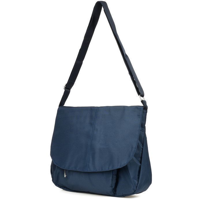 Damska Torebka lekka listonoszka Beltimore niebieska codzienna ładna