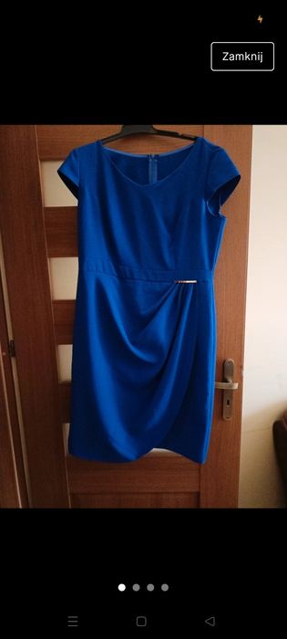 Sukienka granatowa