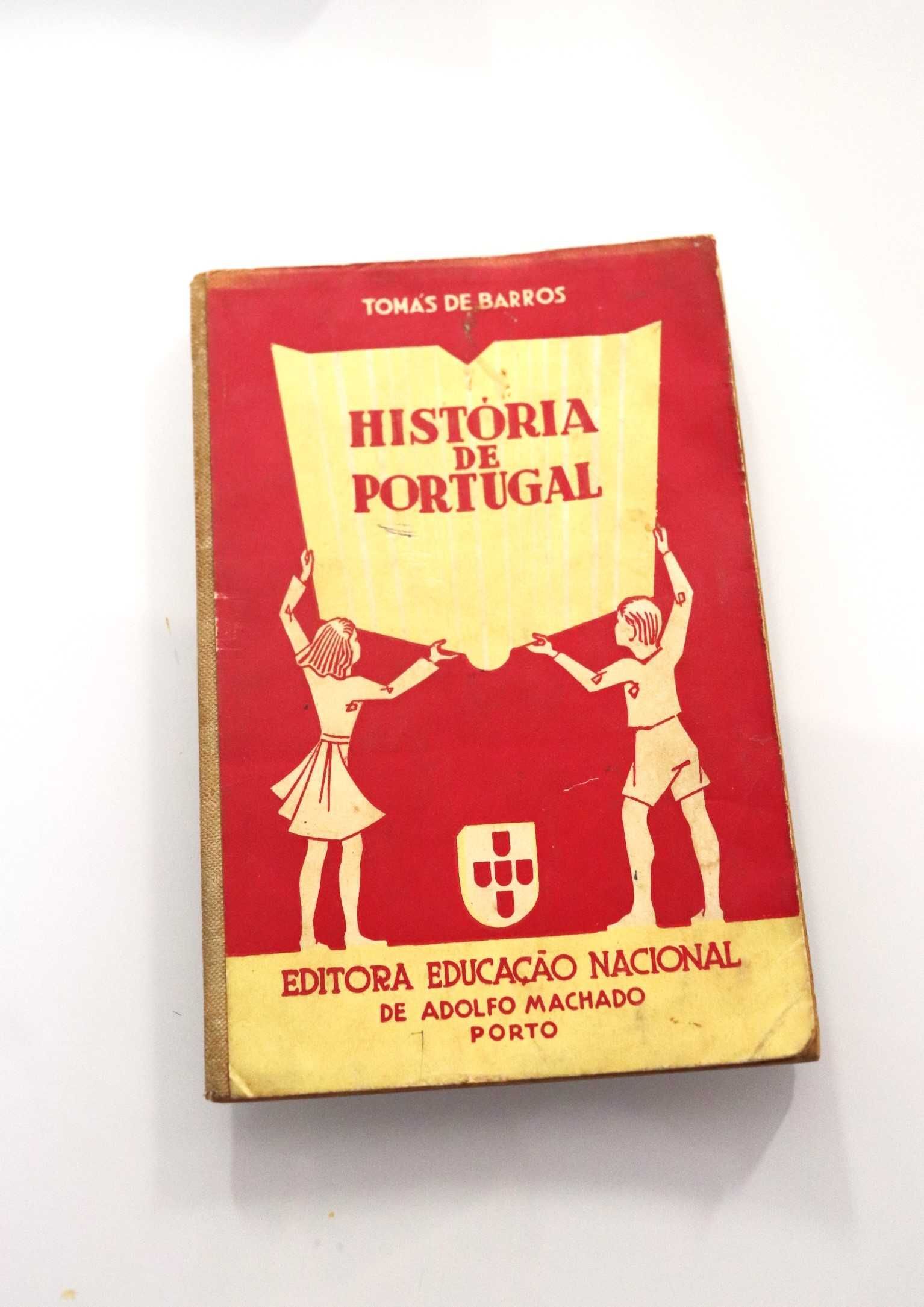 Livro: História de Portugal - Tomás de Barros