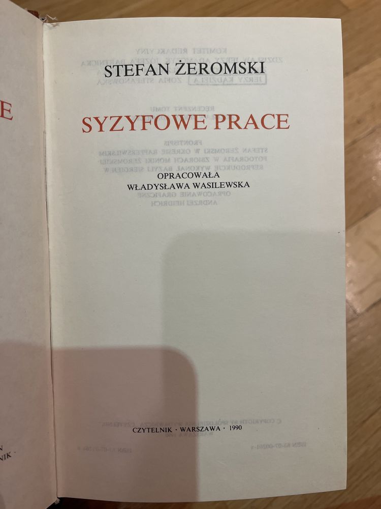 Syzyfowe Prace - Stefan Żeromski Pisma Zebrane