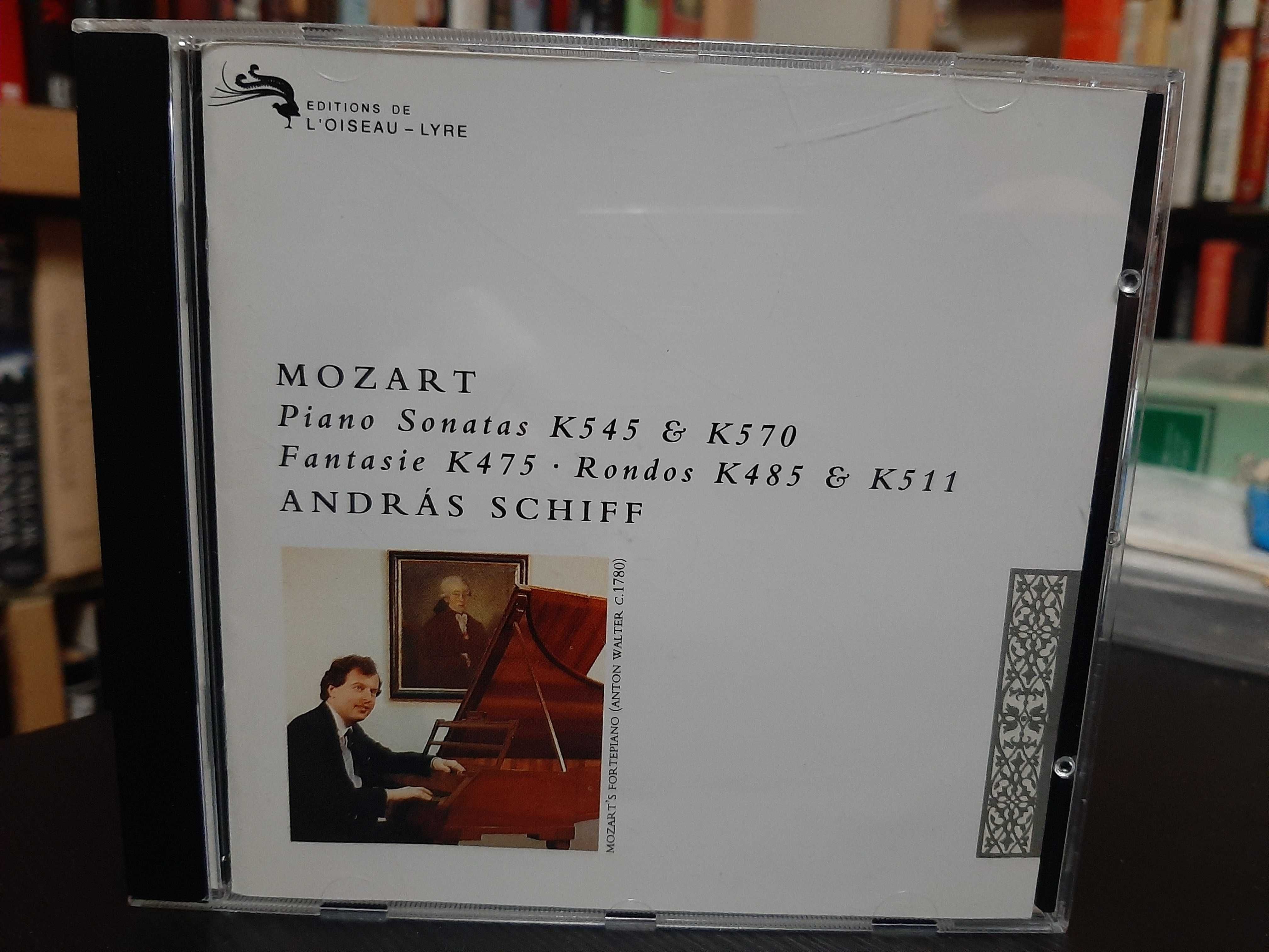 Mozart – Piano Sonatas K545, 70; Fantasie K475; Rondos – András Schiff