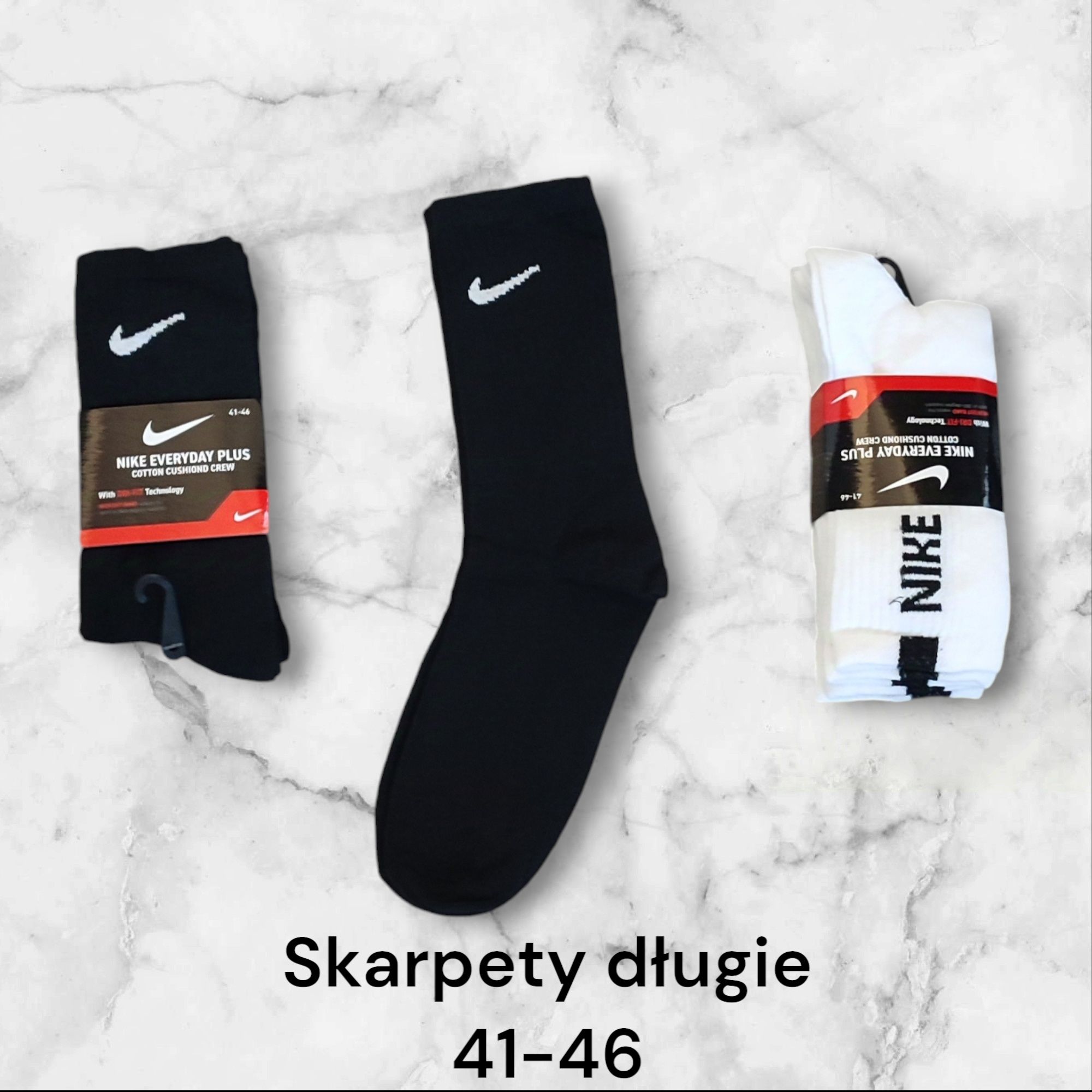 Skarpety męskie długie, zwykłe i stopki
