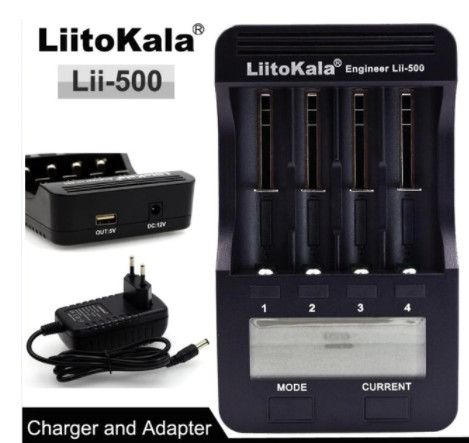 Carregador Liitokala Lii-500