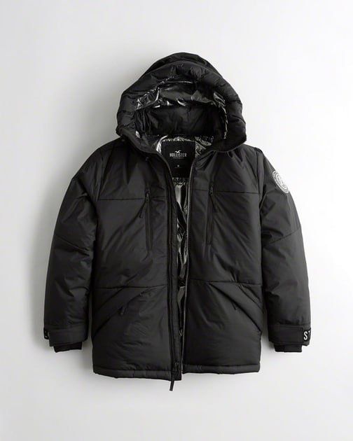 Пуховик Hollister мужской