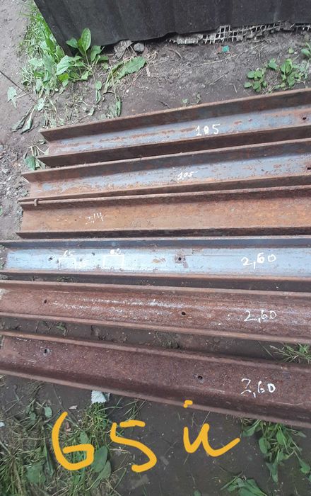 Швелер б/у   65х35х7   і   50х35х6
