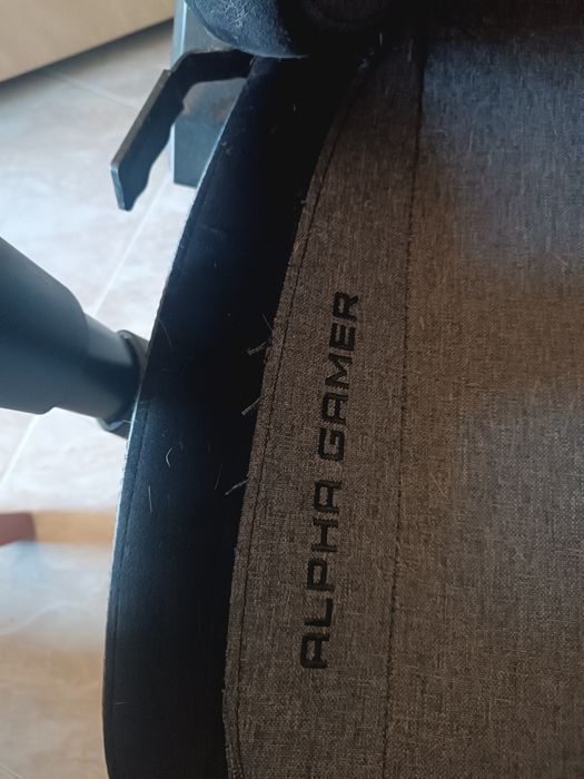 Cadeira Alpha Gamer Nebula Cinza