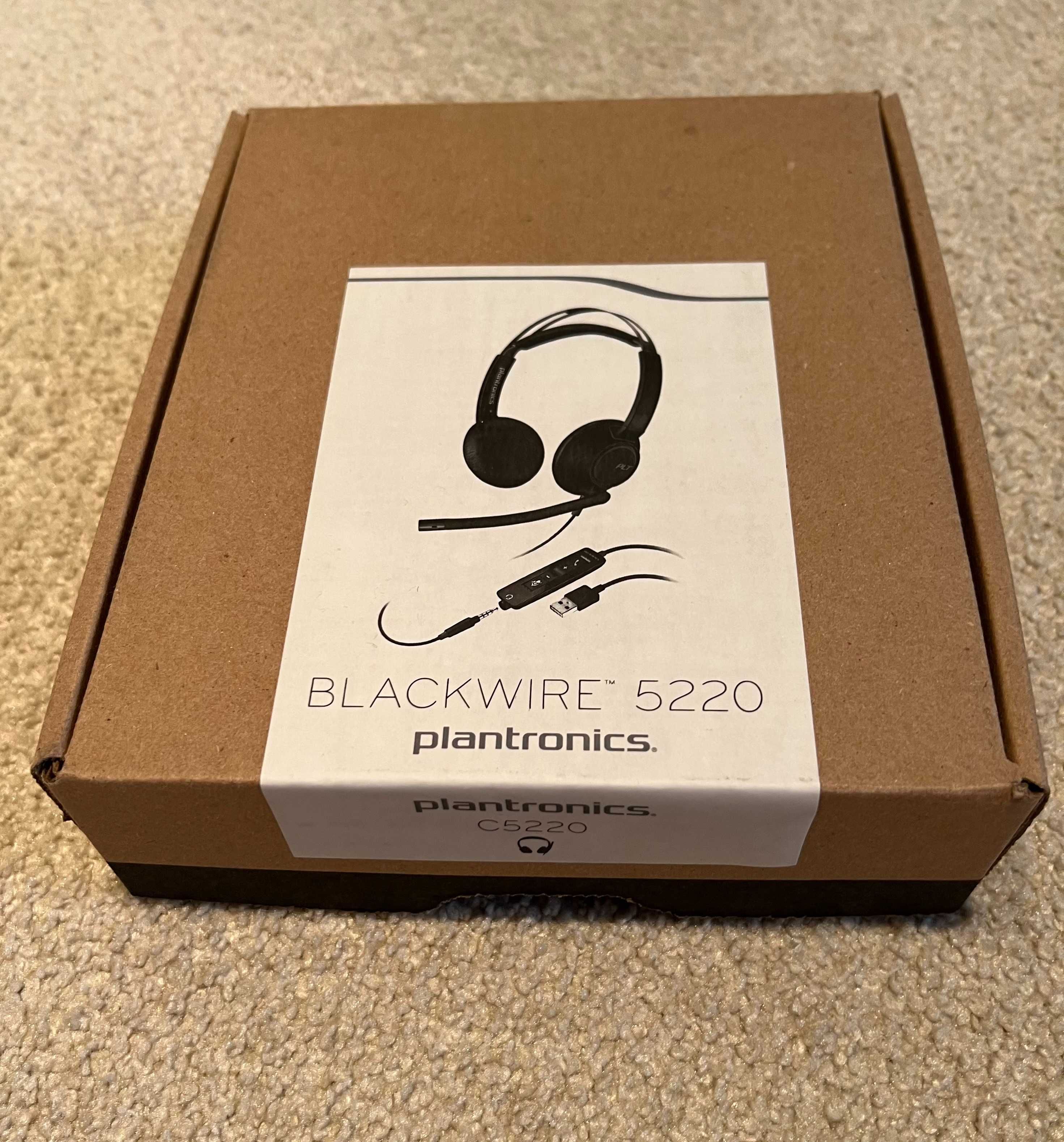 Plantronics Blackwire C5220 USB-A + jack 3,5
