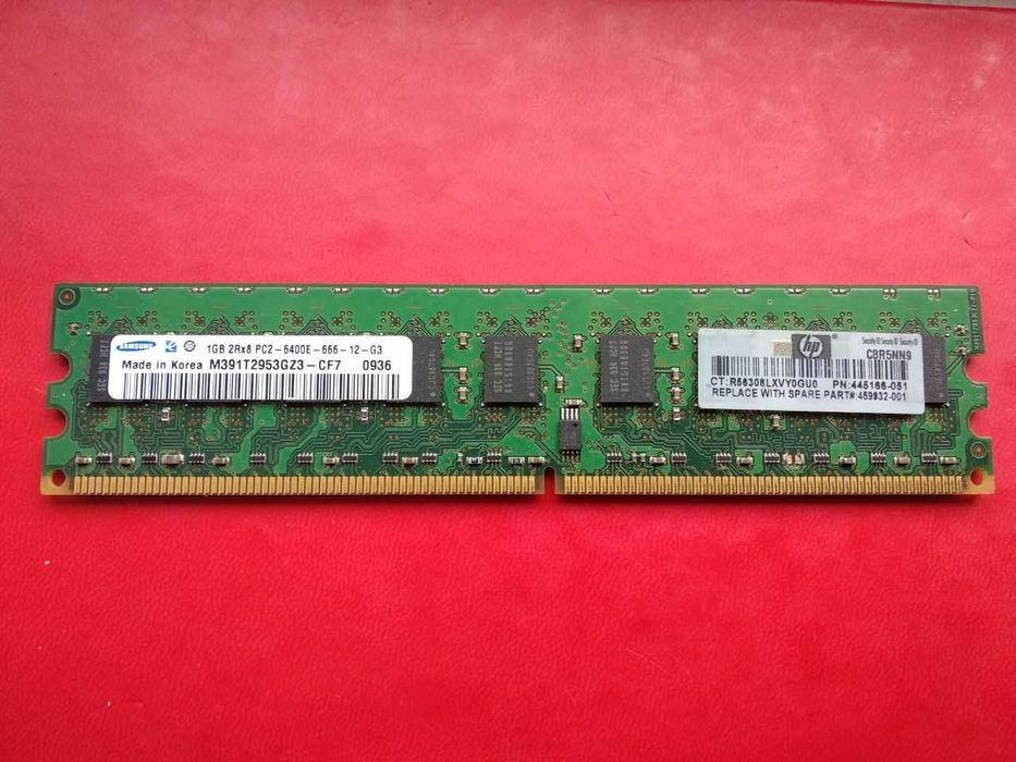 Модуль оперативной памяти Samsung 1GB 2Rx8 PC2 память для сервера ПК