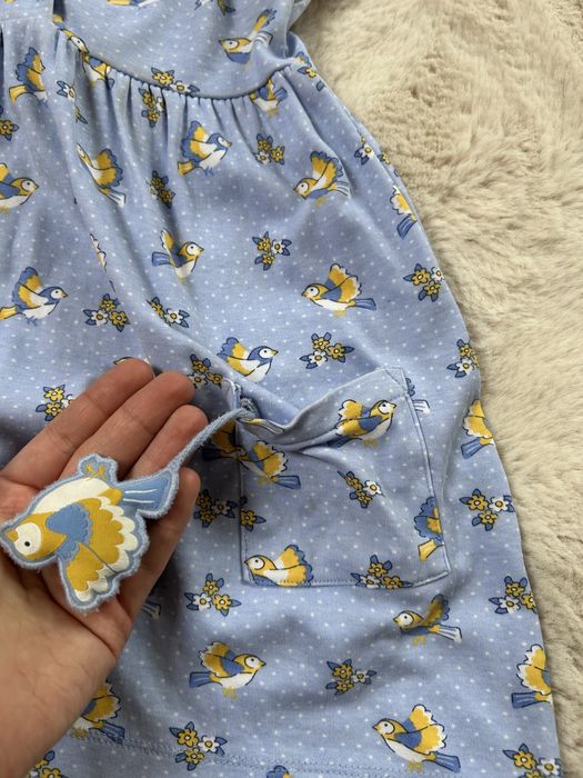 Sukienka z kolnierzykiem jojo maman bebe