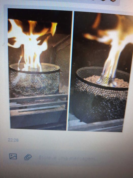 Queimador Pelletes Redondos para  Salamandras e Recuperadores de Calor