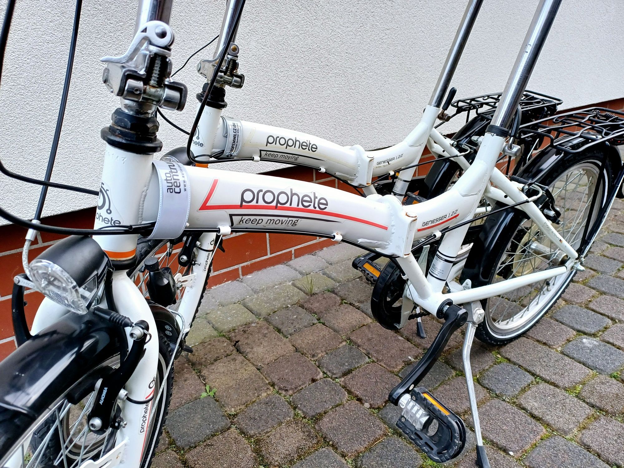 Para Prophete geniesser składak aluminium 20" jak dahon tern giant