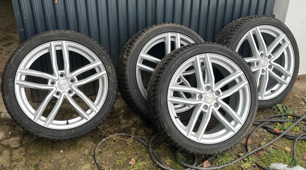 Opony zimowe YOKOHAMA wraz z felgami DEZENT TR