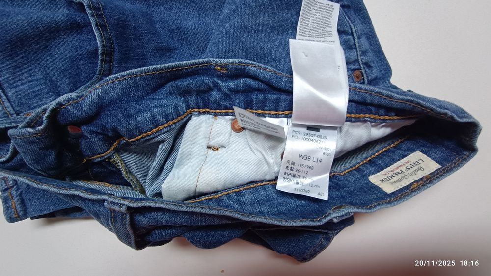 Levi's 502 W38 L 34