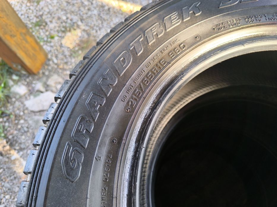 Opony Zimowe 215/65/16 Dunlop Komplet Bardzo Ładne