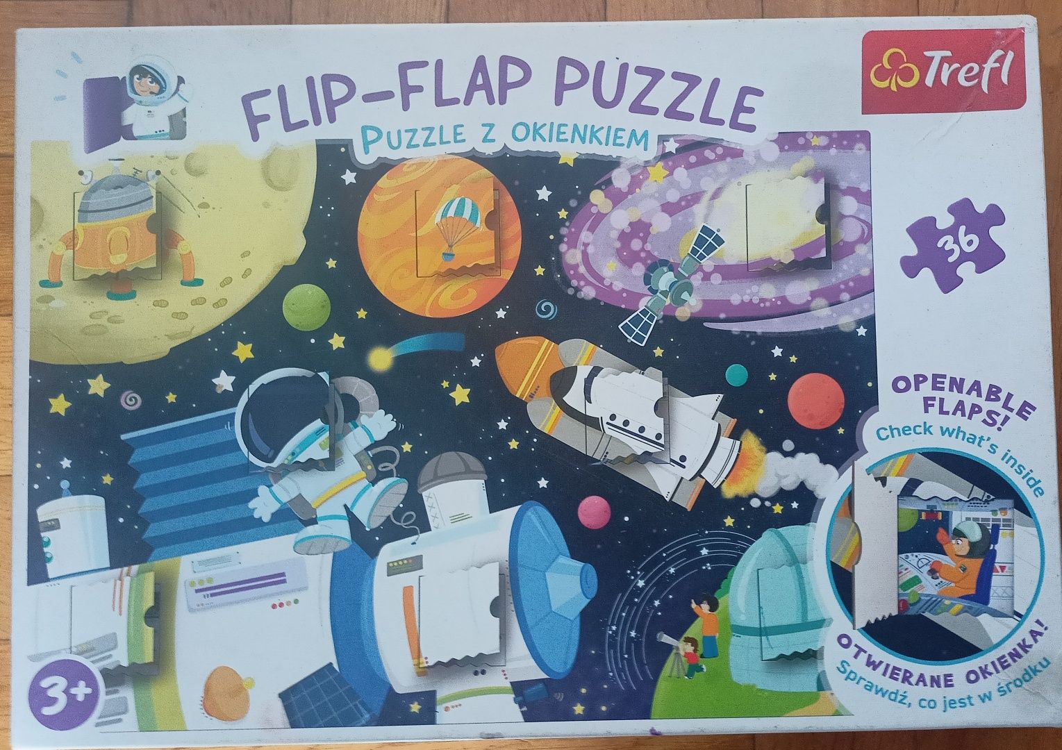 Puzzle flip Flap trefl