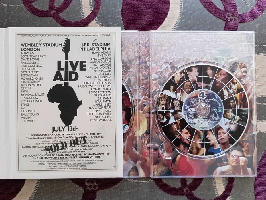 [DVD / Live Aid / July 13, 1985]