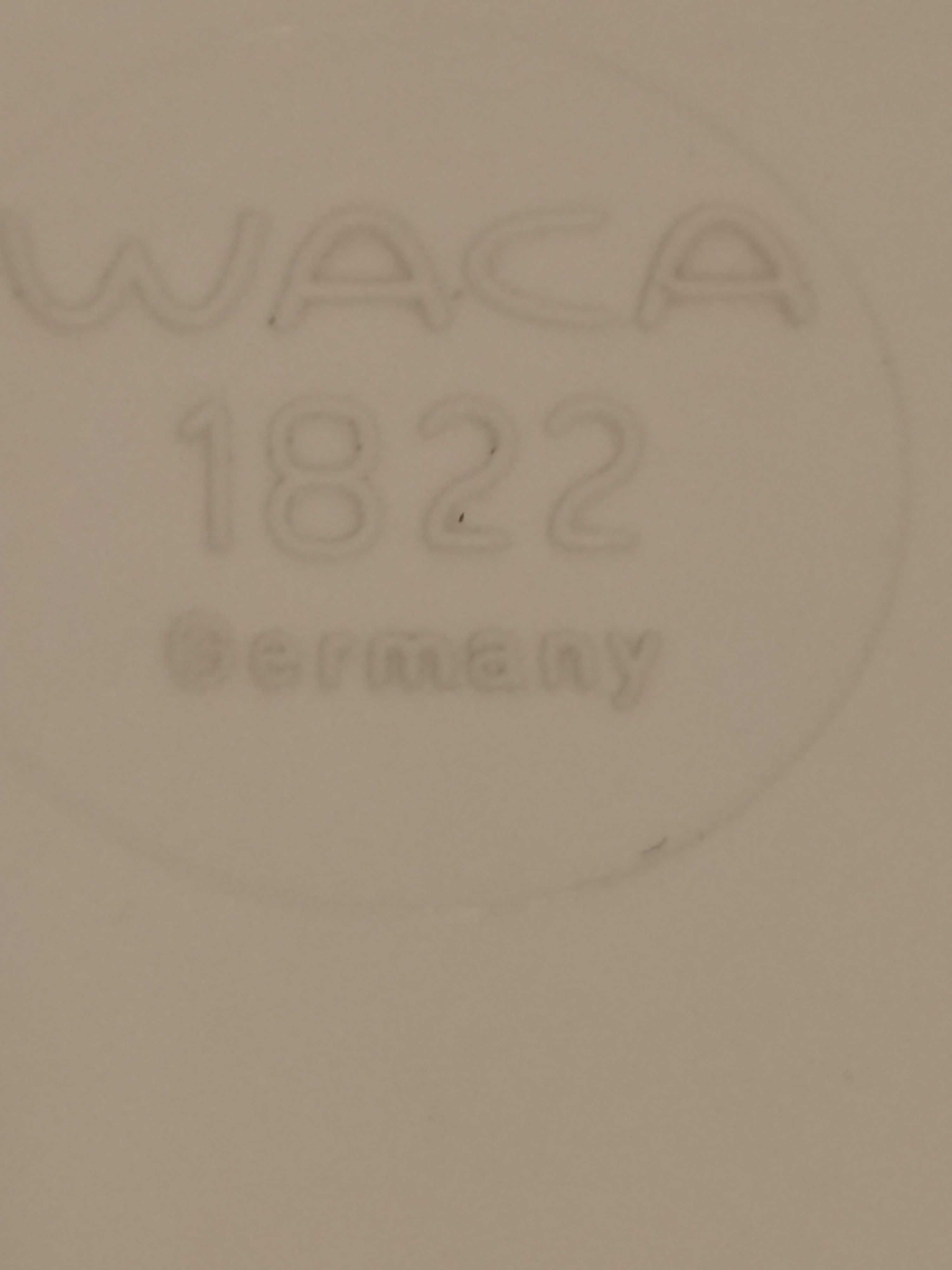 Stare filiżanki z melaniny sygnowana Waca 1820