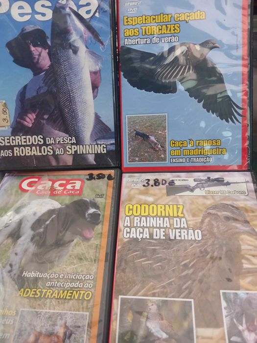 DVD´s Caça e pesca