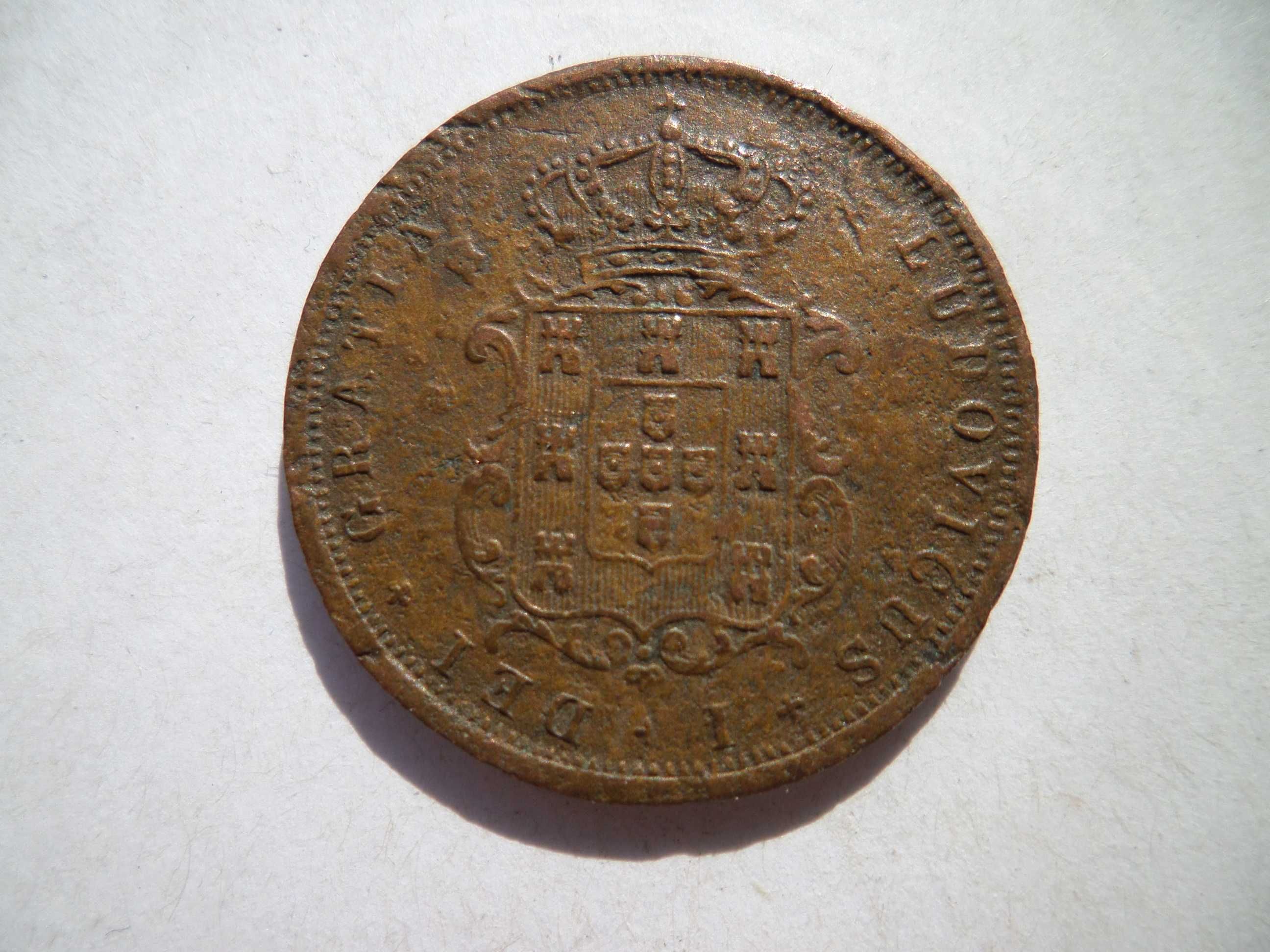 2 moedas V Reis  1867 e 1868