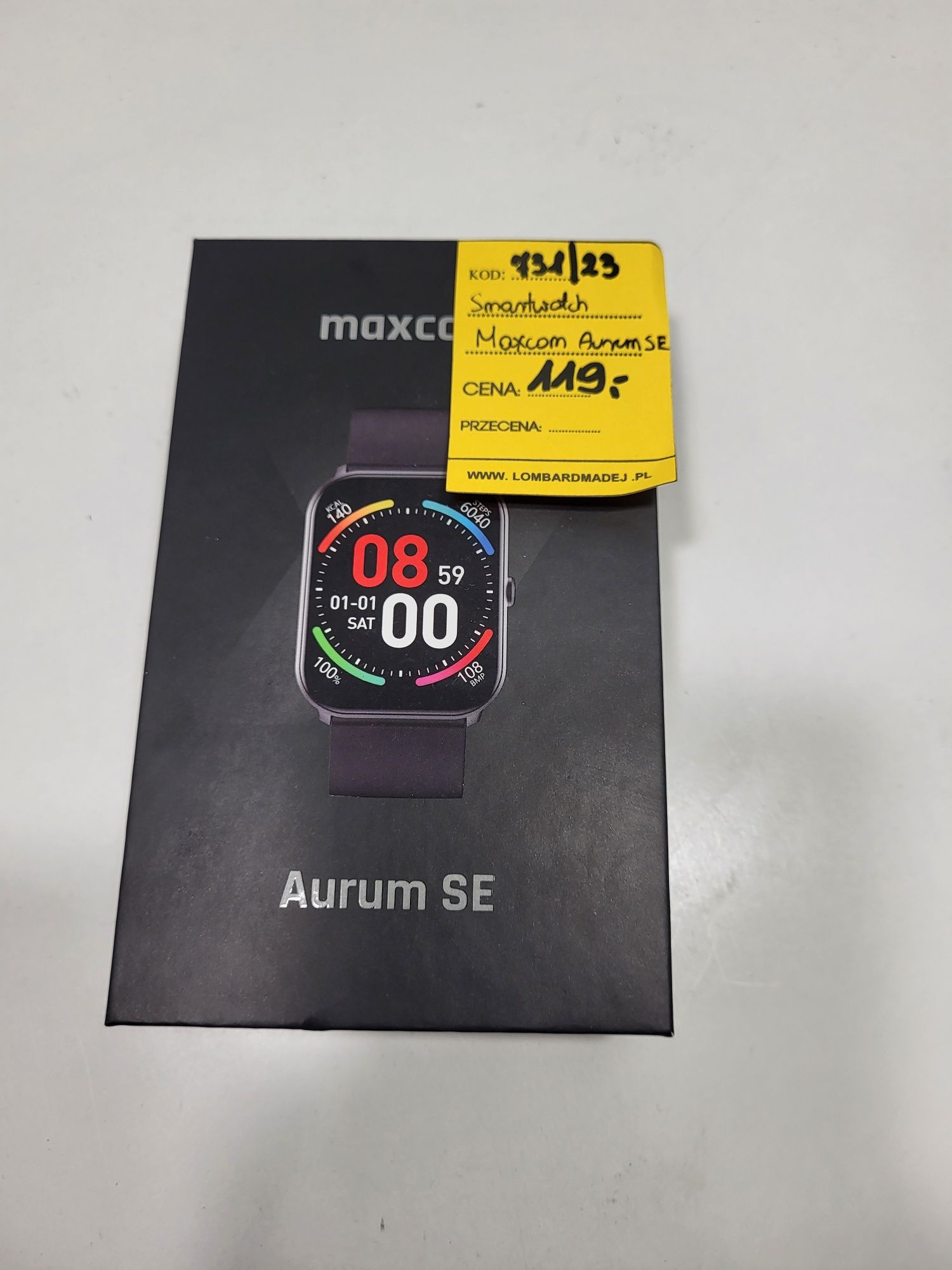 Smartwach Maxcom Aurum SE Komis Madej Sc