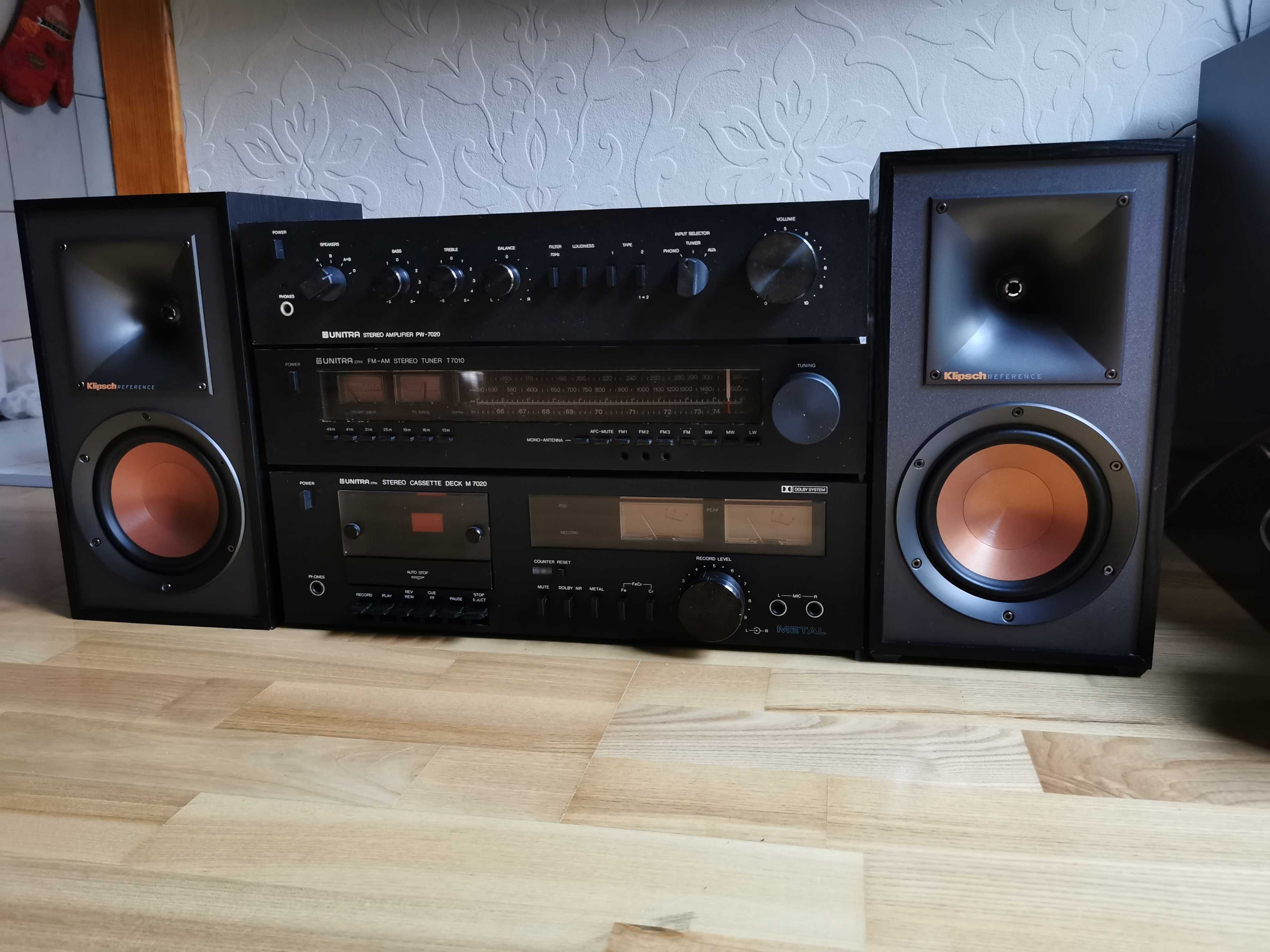 Jedyna w Polsce UNITRA ZRK KASPRZAK HI-FI PW 7020, M 7020, T 7010
