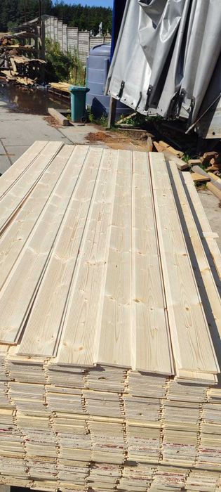 Deska świerk skandynawski – podbitka / boazeria – 8mmx94mmx1800 mm