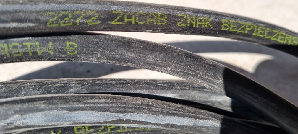 Kabel ziemny 1x10 , 11m Gruby miedź